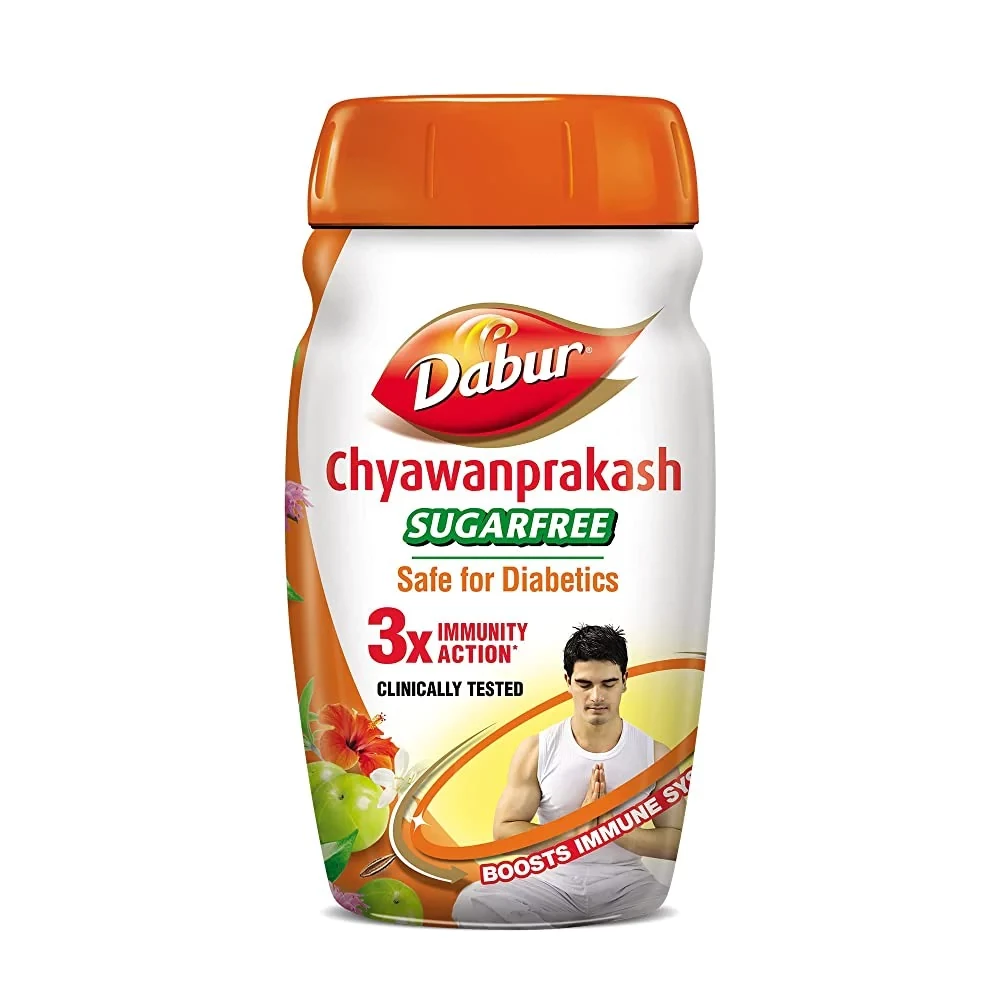 Dabur Chyawanprakash Sugar Free, 900 g-1.webp